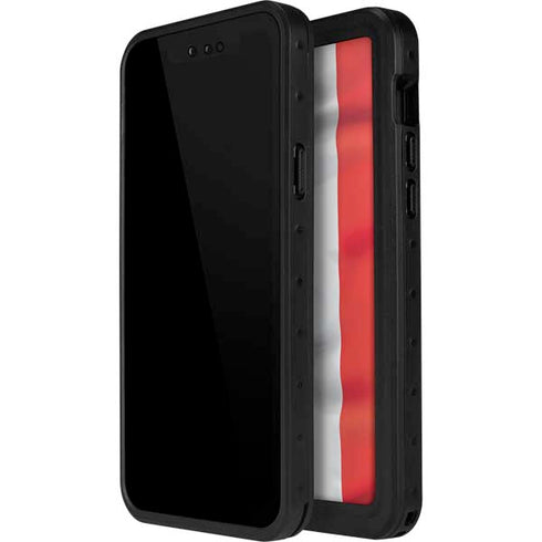 Italy Flag iPhone 14 Pro Max Waterproof Case