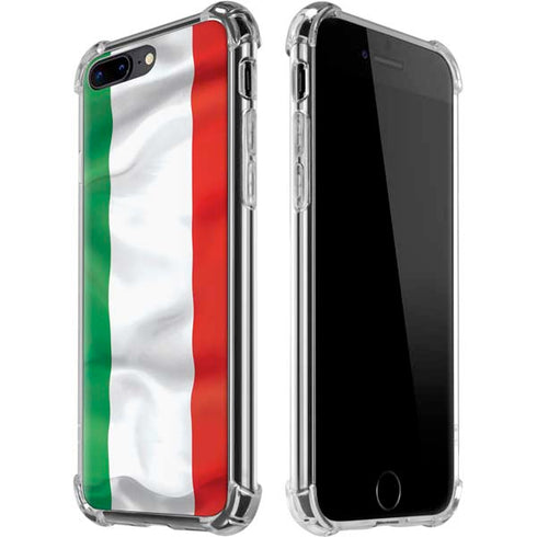 Italy Flag iPhone 7/8 Plus Clear Case