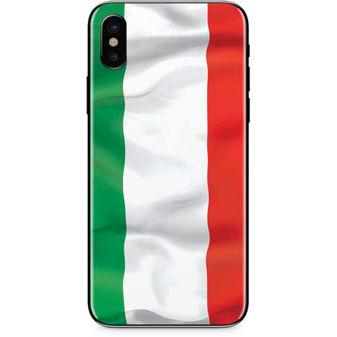 Italy Flag iPhone X Skin