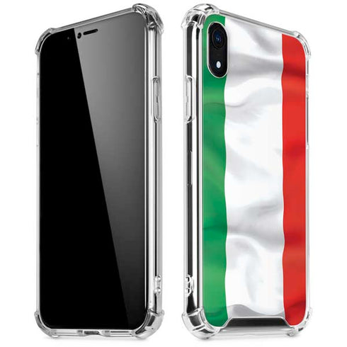 Italy Flag iPhone XR Clear Case