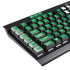 Italy Flag K95 RGB PLATINUM Mechanical Gaming Keyboard Skin