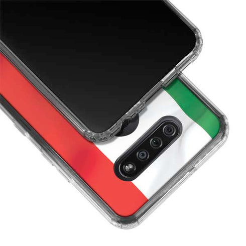 Italy Flag LG K51/Q51 Clear Case