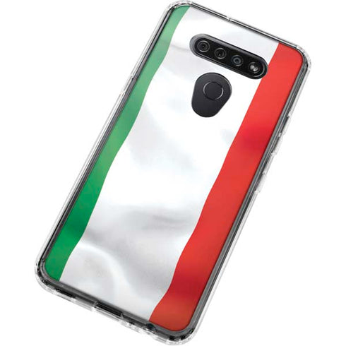 Italy Flag LG K51/Q51 Clear Case