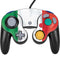 Italy Flag Nintendo GameCube Controller Skin