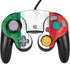 Italy Flag Nintendo GameCube Controller Skin
