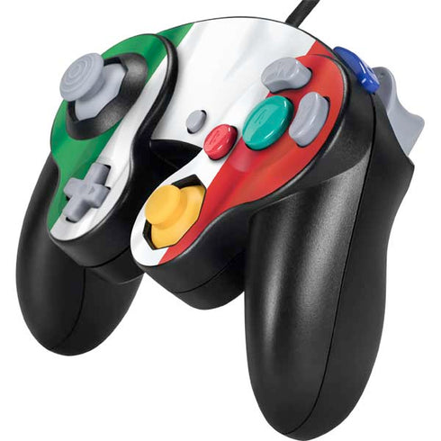 Italy Flag Nintendo GameCube Controller Skin
