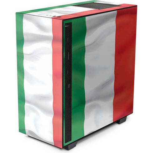 Italy Flag NZXT H510 Compact ATX Mid-Tower Case Skin