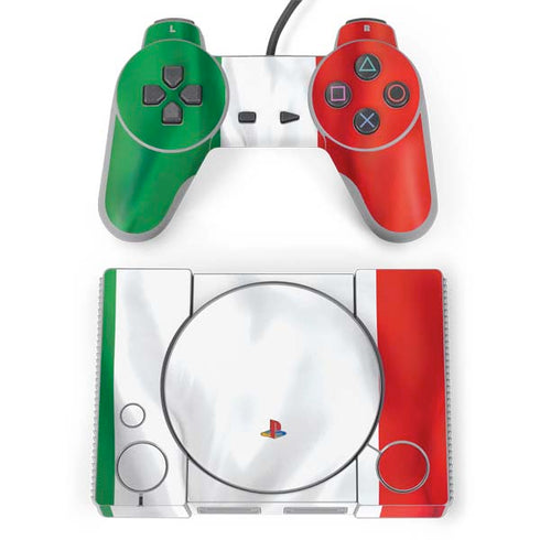 Italy Flag PlayStation Classic Bundle Skin