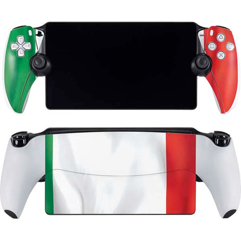 Italy Flag PlayStation Portal Remote Player Skin