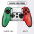 Italy Flag PlayStation Scuf Vantage 2 Controller Skin