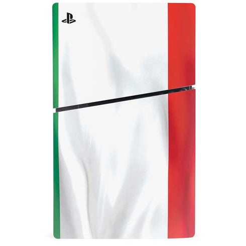 Italy Flag PS5 Slim Disk Console Skin