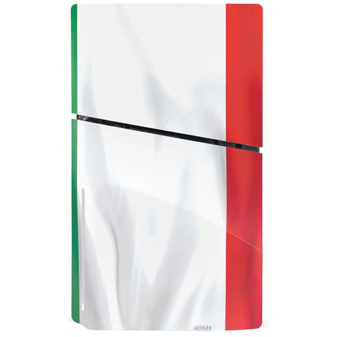 Italy Flag PS5 Slim Disk Console Skin