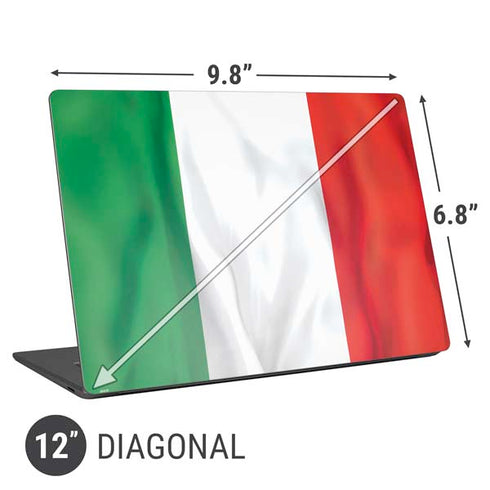 Italy Flag Universal Laptop 12in (9.8 x 6.8in) Skin