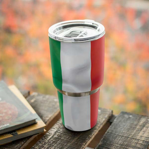 Italy Flag Yeti 30oz Rambler Tumbler Skin