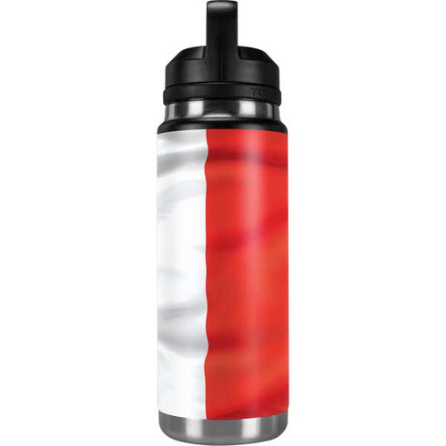 Italy Flag YETI Rambler 26oz Bottle Skin