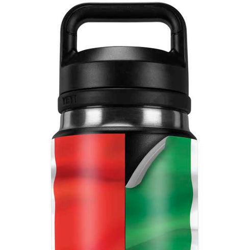 Italy Flag YETI Rambler 26oz Bottle Skin