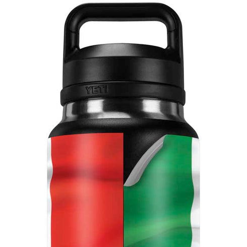 Italy Flag YETI Rambler 36oz Bottle Skin