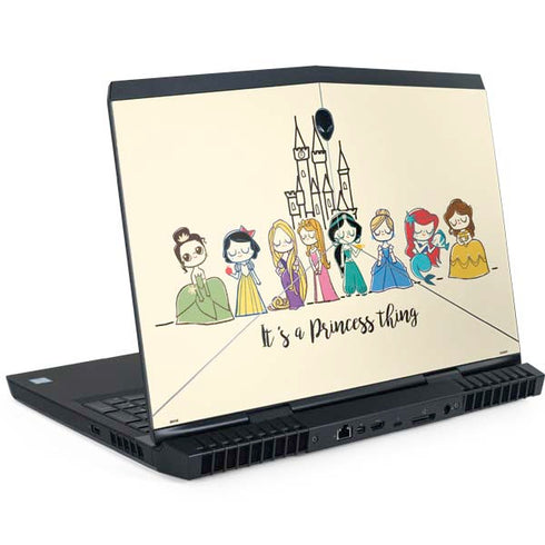 Disney Princess Its A Princess Thing Art Dell Alienware Skin