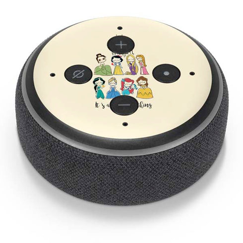 Disney Princess Its A Princess Thing Art Amazon Echo Dot Skin