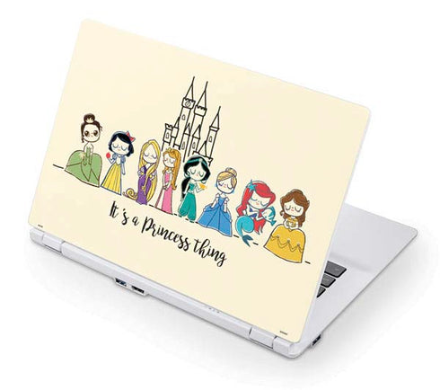 Disney Princess Its A Princess Thing Art Acer Chromebook Skin
