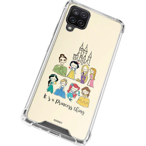Disney Princess Its A Princess Thing Art Galaxy A12 Clear Case