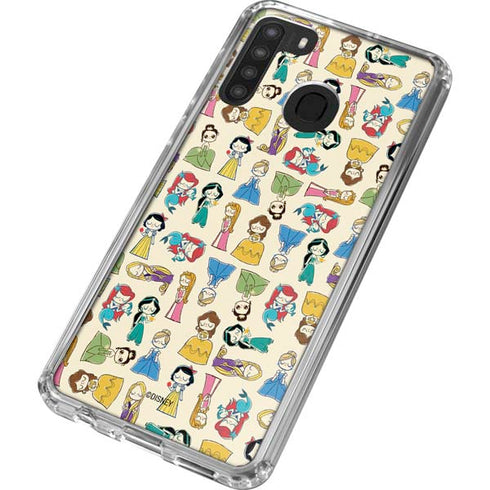 Disney Princess Its A Princess Thing Art Galaxy A21 Clear Case