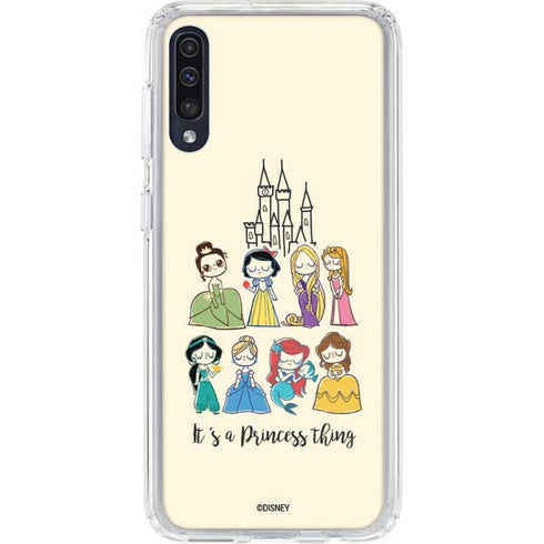 Disney Princess Its A Princess Thing Art Galaxy A50 Clear Case