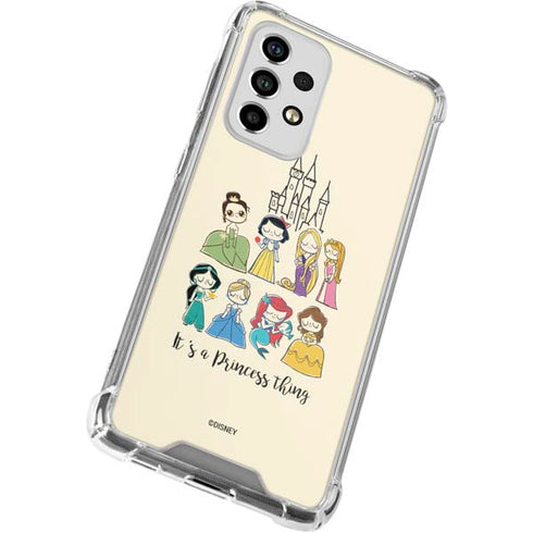 Disney Princess Its A Princess Thing Art Galaxy A53 5G Clear Case