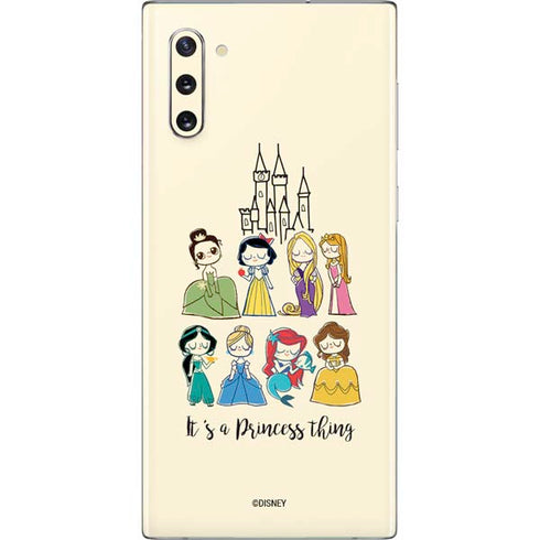 Disney Princess Its A Princess Thing Art Galaxy Note 10 Skin