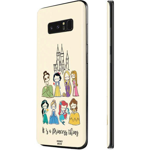 Disney Princess Its A Princess Thing Art Galaxy Note 8 Skin