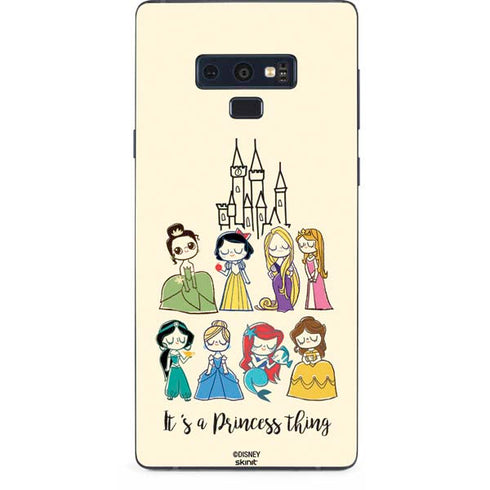 Disney Princess Its A Princess Thing Art Galaxy Note 9 Skin