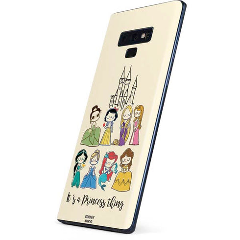 Disney Princess Its A Princess Thing Art Galaxy Note 9 Skin