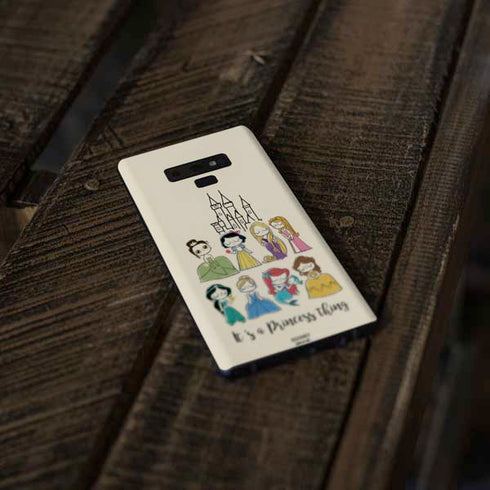 Disney Princess Its A Princess Thing Art Galaxy Note 9 Skin