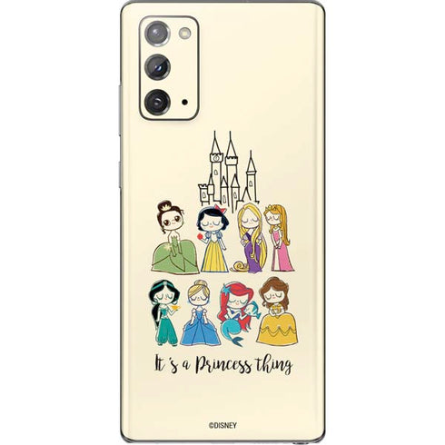 Disney Princess Its A Princess Thing Art Galaxy Note20 5G Skin