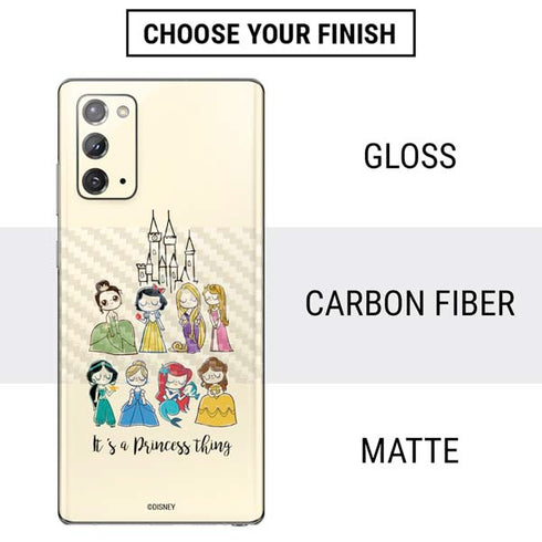 Disney Princess Its A Princess Thing Art Galaxy Note20 5G Skin