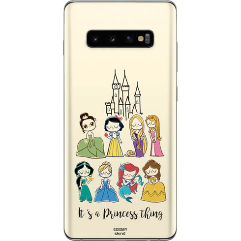 Disney Princess Its A Princess Thing Art Galaxy S10 Plus Skin