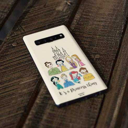 Disney Princess Its A Princess Thing Art Galaxy S10 Plus Skin
