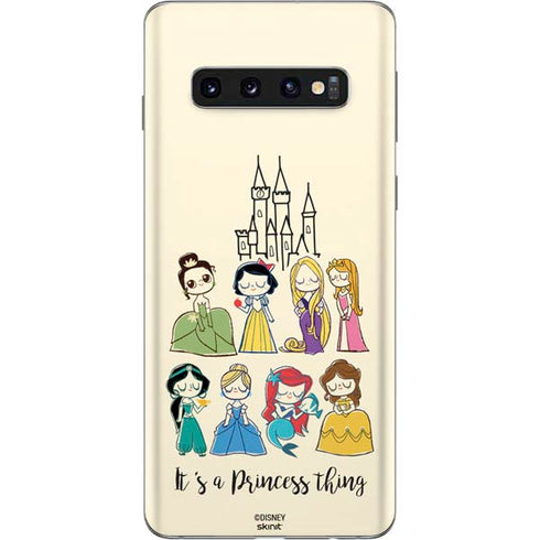 Disney Princess Its A Princess Thing Art Galaxy S10 Skin