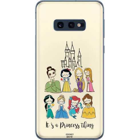 Disney Princess Its A Princess Thing Art Galaxy S10e Skin