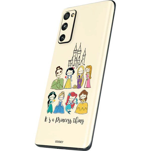 Disney Princess Its A Princess Thing Art Galaxy S20 Fan Edition Skin