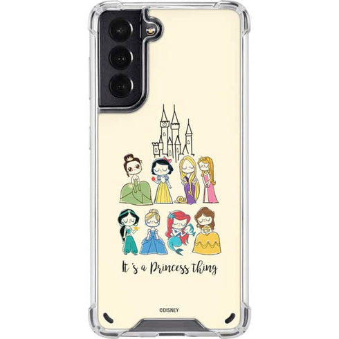 Disney Princess Its A Princess Thing Art Galaxy S21 5G Clear Case