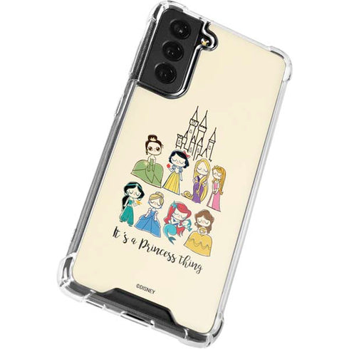 Disney Princess Its A Princess Thing Art Galaxy S21 FE Clear Case