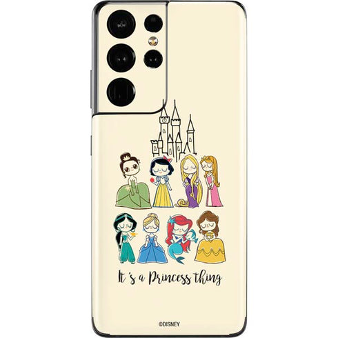 Disney Princess Its A Princess Thing Art Galaxy S21 Ultra 5G Skin