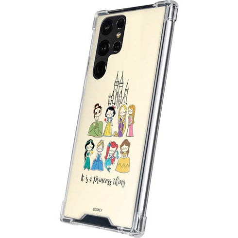 Disney Princess Its A Princess Thing Art Galaxy S22 Ultra Clear Case