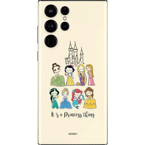 Disney Princess Its A Princess Thing Art Galaxy S22 Ultra Skin
