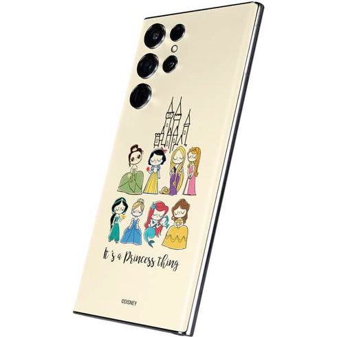 Disney Princess Its A Princess Thing Art Galaxy S22 Ultra Skin