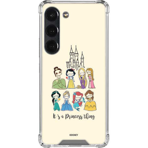 Disney Princess Its A Princess Thing Art Galaxy S23 Clear Case