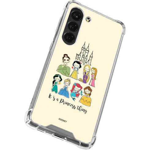 Disney Princess Its A Princess Thing Art Galaxy S23 Clear Case