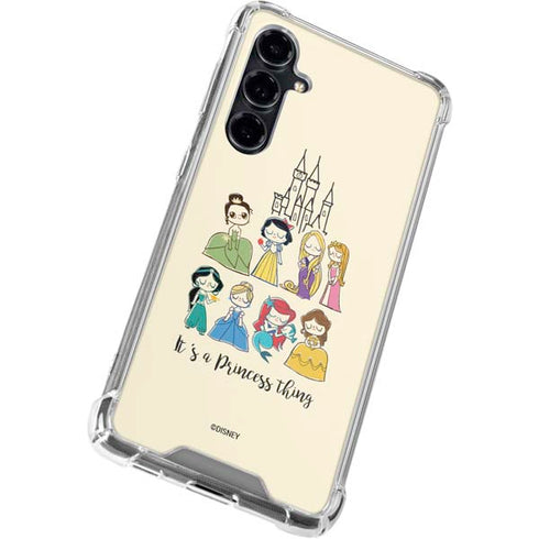 Disney Princess Its A Princess Thing Art Galaxy S23 FE Clear Case