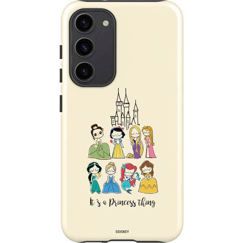 Disney Princess Its A Princess Thing Art Galaxy S23 Plus Pro Case